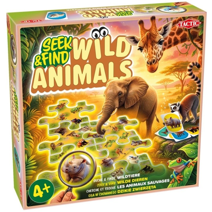 Gra planszowa - Seek and Find Wild Animals