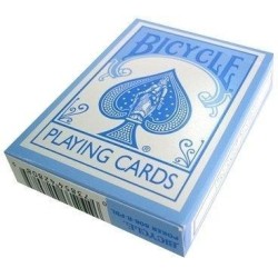 Karty Bicycle Blue Pastel