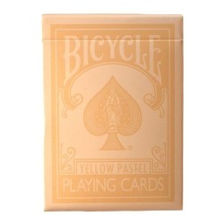 Karty Bicycle Yellow Pasel
