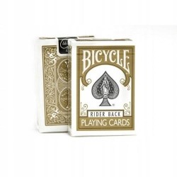 Karty Bicycle Rider Back Gold
