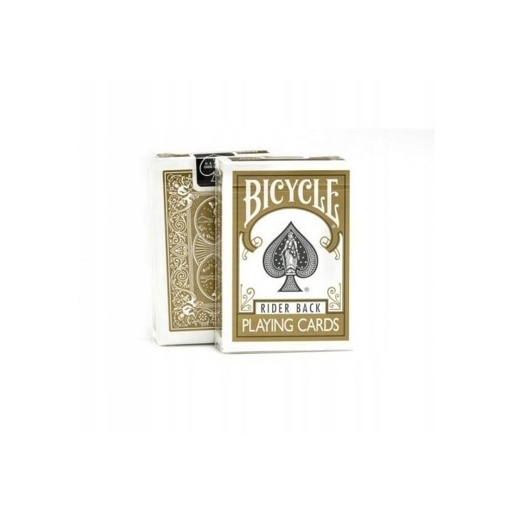 Karty Bicycle Rider Back Gold
