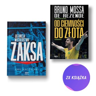 ZAKSA Kędzierzyn-Koźle. Definicja mistrzostwa + Bruno Rezende (2x książka)