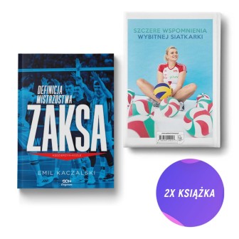 ZAKSA Kędzierzyn-Koźle. Definicja mistrzostwa + Małgorzata Glinka - z autografem (2x książka)