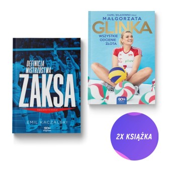 ZAKSA Kędzierzyn-Koźle. Definicja mistrzostwa + Małgorzata Glinka (2x książka)