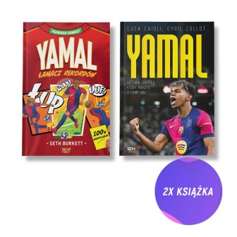 Yamal. Łamacz rekordów + Lamine Yamal. Historia chłopca, który marzył o Camp Nou (2x książka)