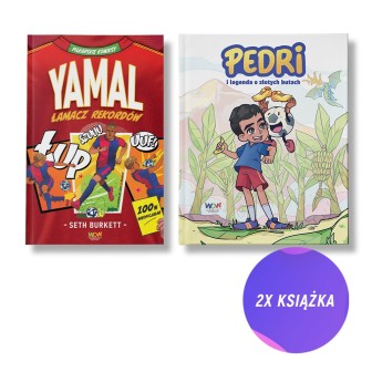 Yamal. Łamacz rekordów + Pedri i legenda o złotych butach (2x książka)