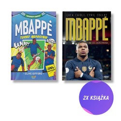 Mbappe. Turbo napastnik + Kylian Mbappe. Nie do zatrzymania (2x książka)