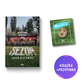 Sezon. Jak przetrwać w niższych ligach (książka + przypinka drewniana dla fana piłki nożnej)