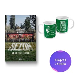 Sezon. Jak przetrwać w niższych ligach (książka + zielony kubek z piłkarzem)