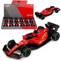 Wyścigówka metalowa formuła napęd pull back 1:43