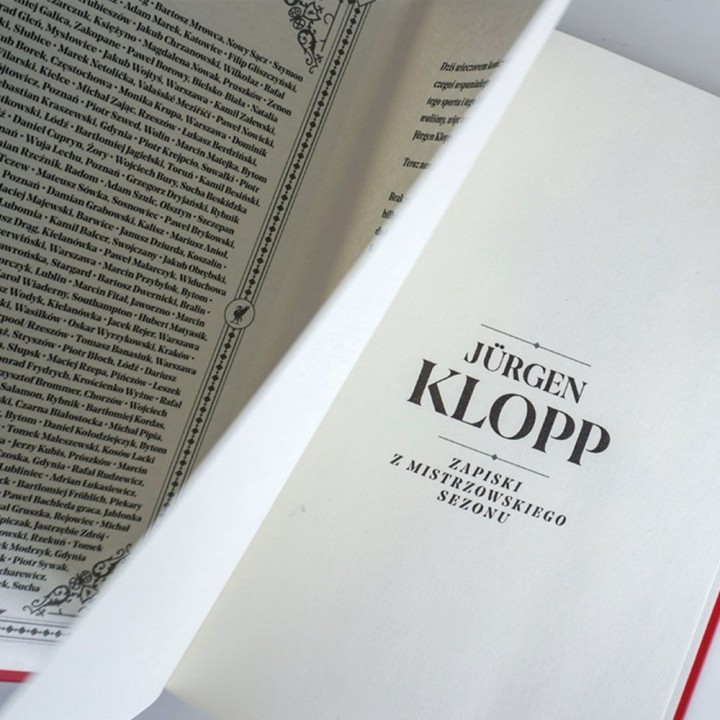 SQN Originals: Jurgen Klopp. Zapiski z mistrzowskiego sezonu (zakładka gratis)