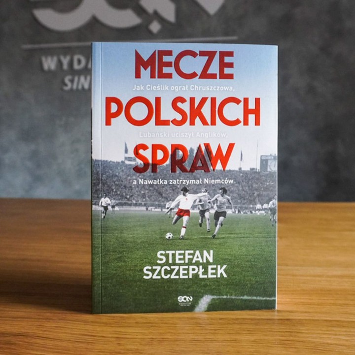 Okładka książki Mecze polskich spraw w księgarni sportowej Labotiga