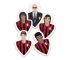 Zestaw 5 zakładek AC Milan z retro postaciami