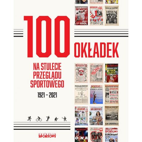 Okładka książki 100 okładek na stulecie Przeglądu Sportowego w księgarni sportowej Labotiga