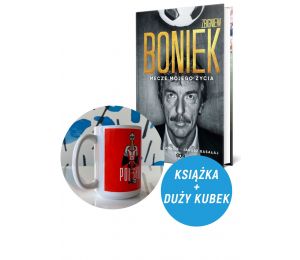 Pakiet: Zbigniew Boniek. Mecze mojego życia + Kubek duży 430 ml Bocian (zakładka gratis)