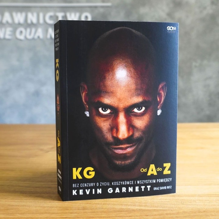 Okładka książki Kevin Garnett. Od A do Z. Bez cenzury o życiu, koszykówce i wszystkim pomiędzy w księgarni Labotiga