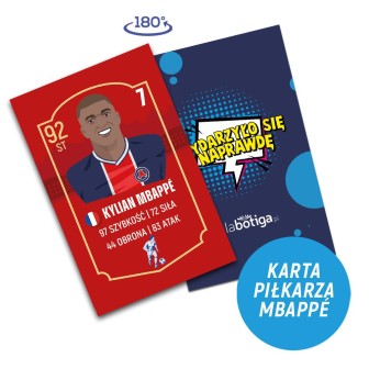 Karta do gry Wydarzyło się naprawdę Mbappe