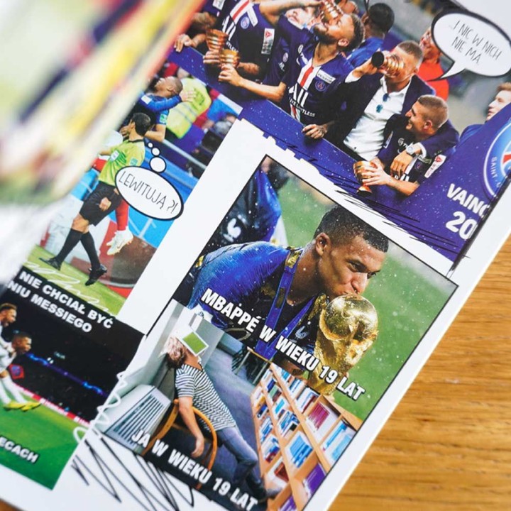 Zdjęcie pakietu Mbappé. Nowy książę futbolu (zakładka gratis) w księgarni sportowej Labotiga