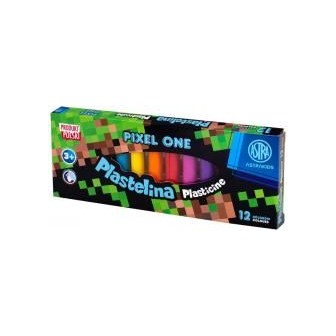 Plastelina Pixel One 12 kolorów ASTRA