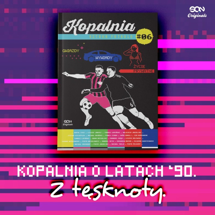 Okładka książki SQN Originals: Kopalnia. Sztuka futbolu 6 w księgarni sportowej Labotiga