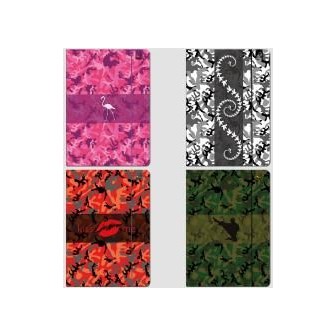 Teczka A4 z gumką Camouflage mix