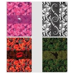 Teczka A4 z gumką Camouflage mix
