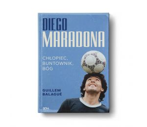 Okładka książki Diego Maradona. Chłopiec, buntownik, bóg w księgarni sportowej Labotiga