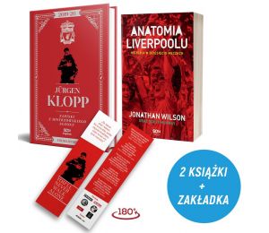 Pakiet: Jürgen Klopp. Zapiski z mistrzowskiego sezonu (zakładka gratis) + Anatomia Liverpoolu