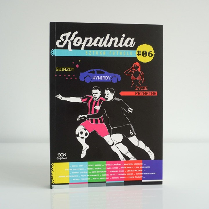 Okładka książki SQN Originals: Kopalnia. Sztuka futbolu 6 w księgarni sportowej Labotiga