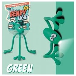 Super Bendy Lampka do książki - zielona