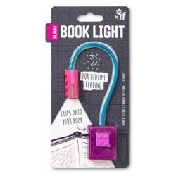 Blocky Book Light Purple lampka do książki fiolet