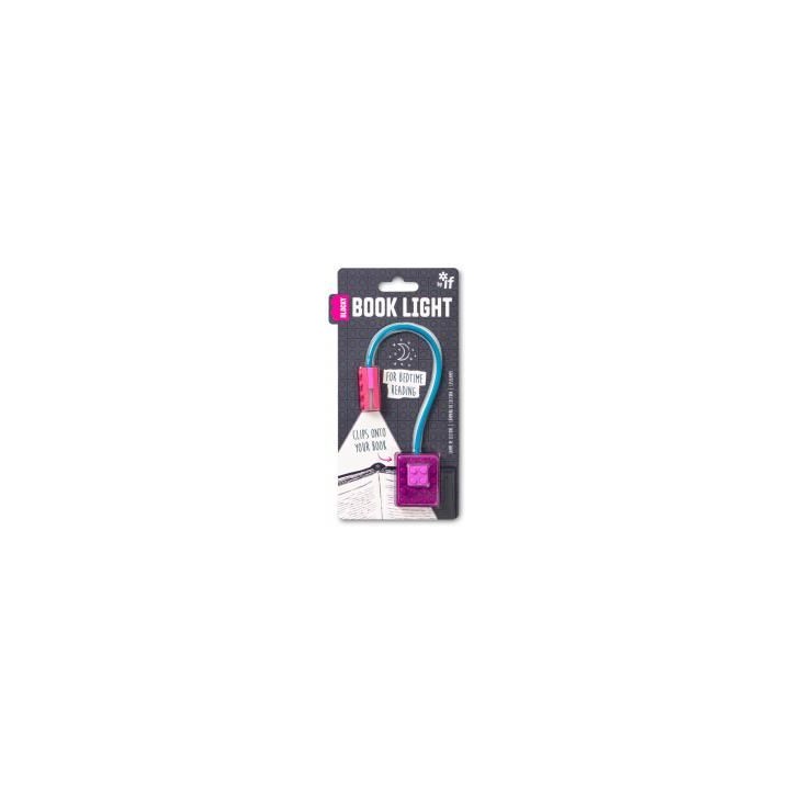 Blocky Book Light Purple lampka do książki fiolet