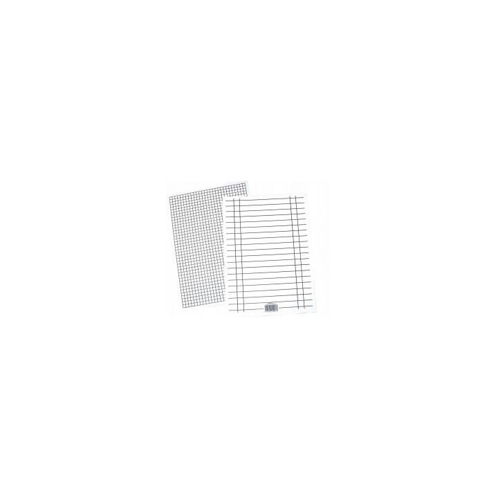 Liniuszek A5 kratka/linia 170g (10szt)