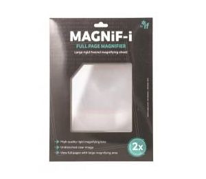 Magnifi-i Arkusz powiększający/lupa do książki A4