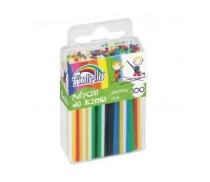 Patyczki do liczenia 100szt FIORELLO