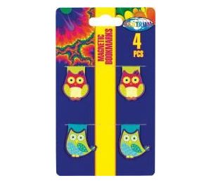 Zakładka magnetyczna do książki 4szt mix