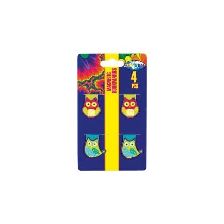 Zakładka magnetyczna do książki 4szt mix