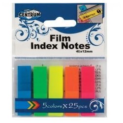 Zakładki indeksujące 45x12mm 25K. 80408