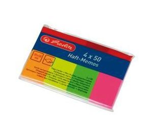 Karteczki indeksujące SP 4x50K neon