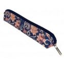 Piórnik mini Paisley Kwiaty blue