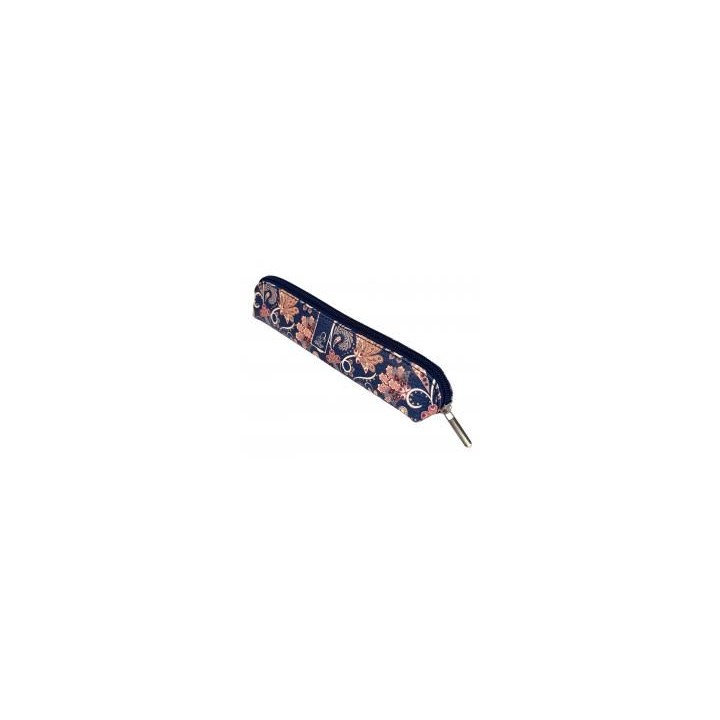 Piórnik mini Paisley Kwiaty blue