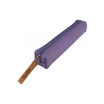 Piórnik mini prostokąt Fiolet pastel