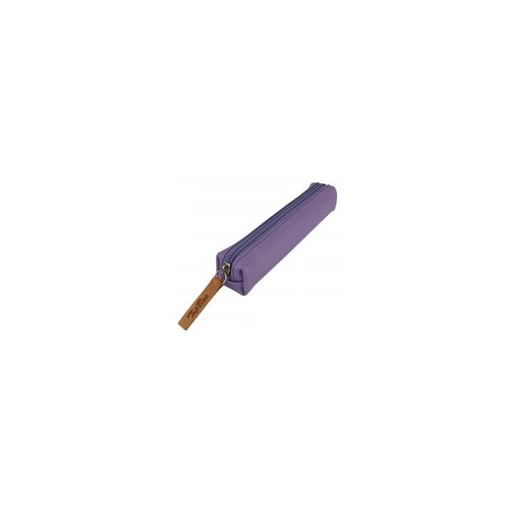 Piórnik mini prostokąt Fiolet pastel