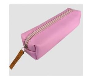 Piórnik prostokąt Róż pastel