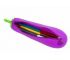 Piórnik silikonowy w kształcie bakłażana NEBULO