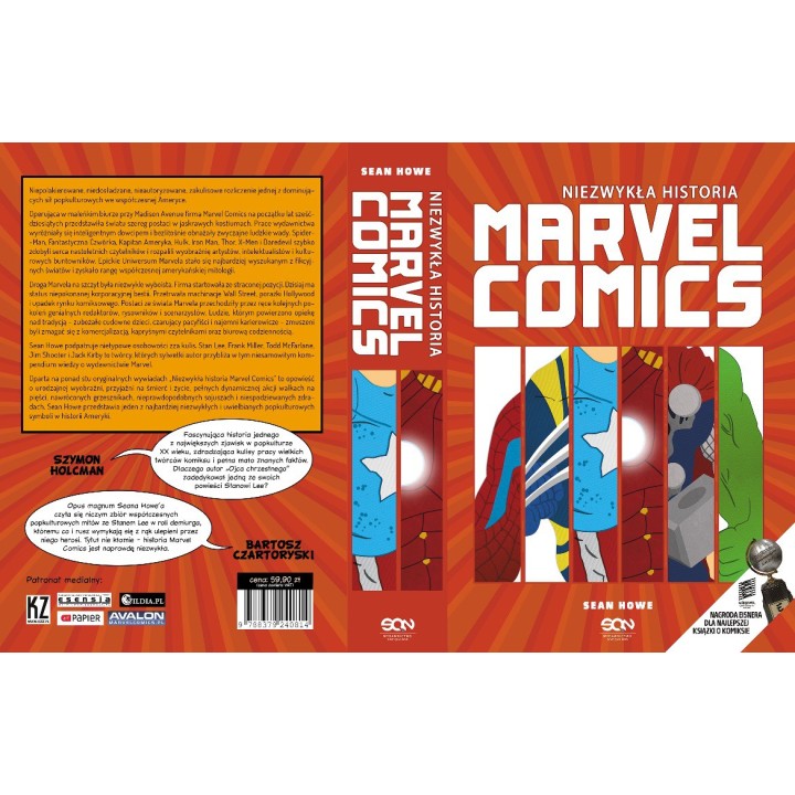 Niezwykła historia Marvel Comics | Książka na LaBotiga.pl