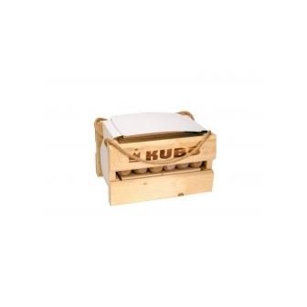 Kubb w drewnianym pudełku