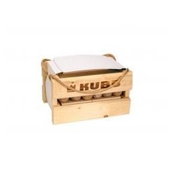 Kubb w drewnianym pudełku