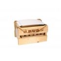 Kubb w drewnianym pudełku
