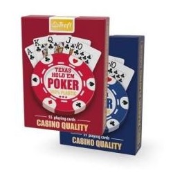 Karty - Plastik Poker TREFL